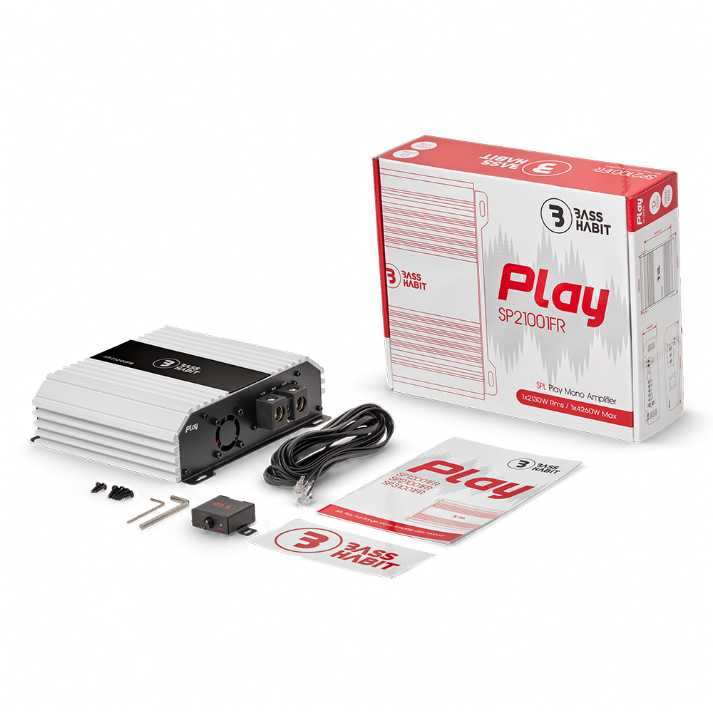 Bass Habit Play SPL SP21001FR fullrange mono-versterker 2130 W RMS - Versterkers - afbeelding 7