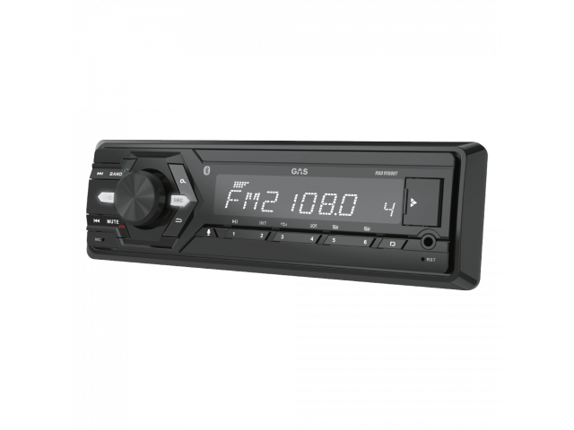 GAS MAD M100BT 1-DIN BT, USB, AUX afbeelding 3