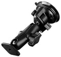 RAM Twist-Lock™ Suction Cup with double socket arm 6.75-"