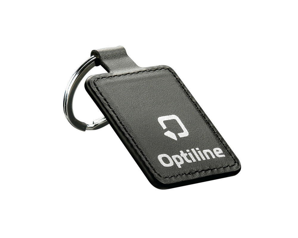 Optiline Opti Tracker sleutelhanger, werkt met Apple "find my", 37x47mm, draadloos oplaadbaar