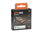 Optiline Opti Tracker sleutelhanger, werkt met Apple "find my", 37x47mm, draadloos oplaadbaar