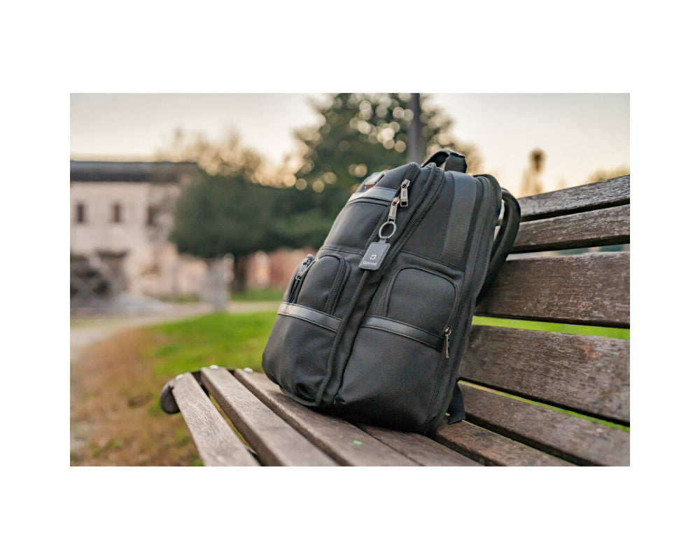 Optiline Opti Tracker sleutelhanger, werkt met Apple "find my", 37x47mm, draadloos oplaadbaar