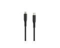 Optiline siliconen laad en synchronisatiekabel USB C -> Apple 8pin - 60cm met verstevigde hals