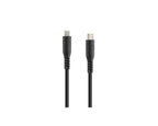 Optiline siliconen laad en synchronisatiekabel USB C -> Apple 8pin - 60cm met verstevigde hals