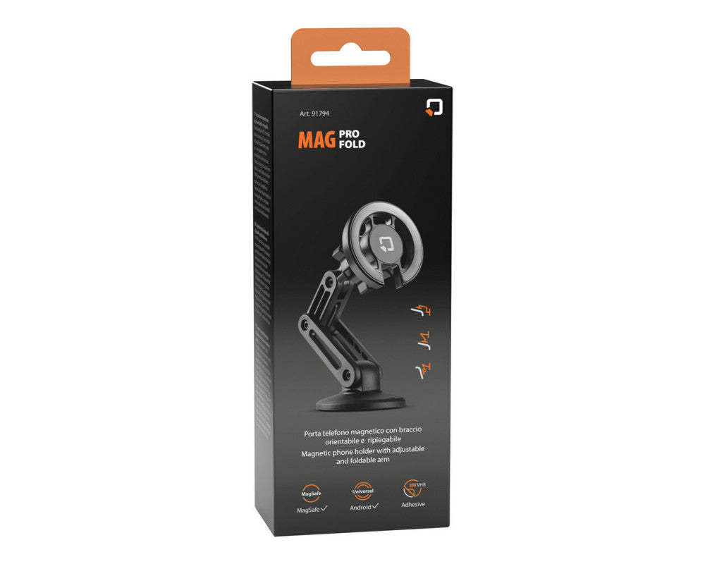 Optiline magnetische telefoonhouder met 3M VHB voet, MagSafe