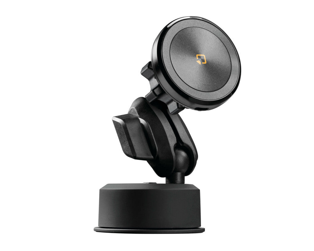 Optiline magnetische telefoonhouder met draadloos laden en zelfklevende zuignap 15W max, MagSafe