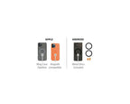 Optiline 3 in 1 magnetische draadloze oplader, 1mtr USB C - USB C meegeleverd