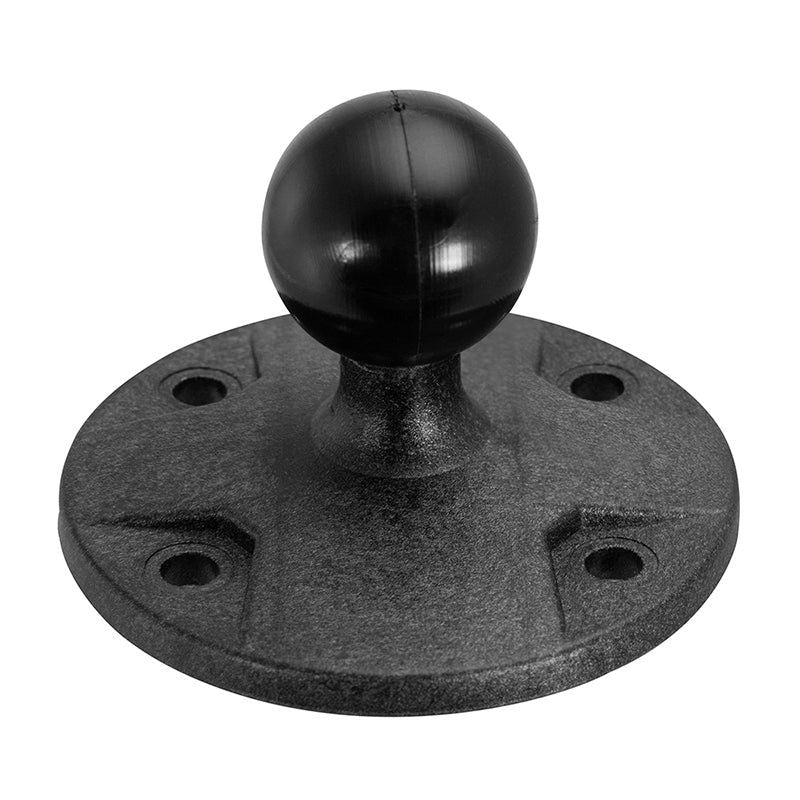 Arkon Rubber 1 Ball composite round Base with AMPS holes