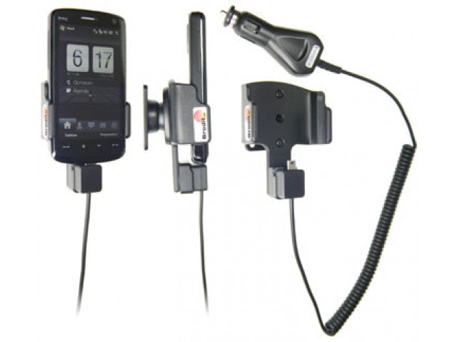 Brodit - HTC Touch HD Actieve houder met 12/24V lader. Uitlopend artikel, kan niet retour! - Telefoon- & Tablethouder - artik