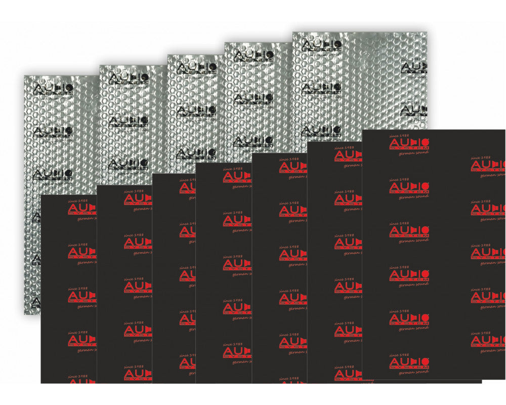 ALUBUTYL MIX 6 sheets 50 x 30 cm / Dikte 1,5/2,0/3,0 mm / 1.80 m2 afbeelding 2