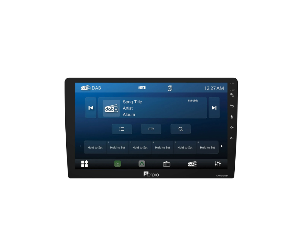 Aerpro AM1005D multimedia-autoradio – product- en montagebeeld 3