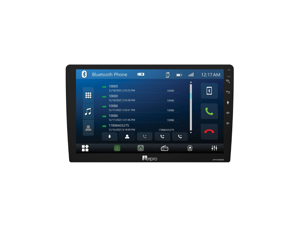 Aerpro AM1005D multimedia-autoradio – product- en montagebeeld 4