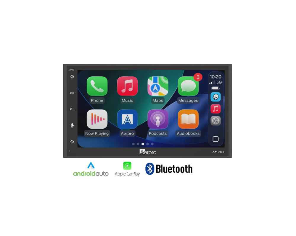 Aerpro AM705 multimedia-autoradio – productaanzicht