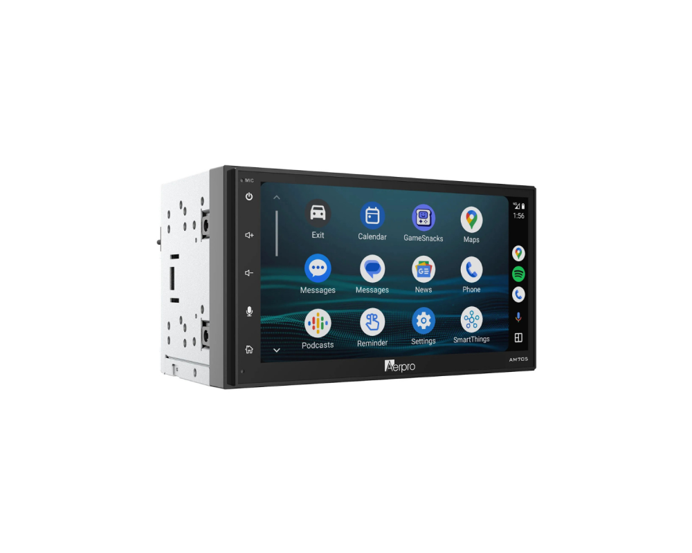 Aerpro AM705 multimedia-autoradio – product- en montagebeeld 3