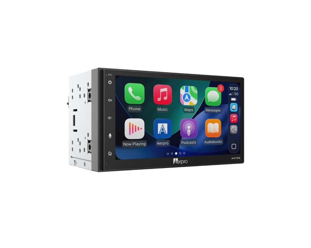 Aerpro AM705 multimedia-autoradio – product- en montagebeeld 5