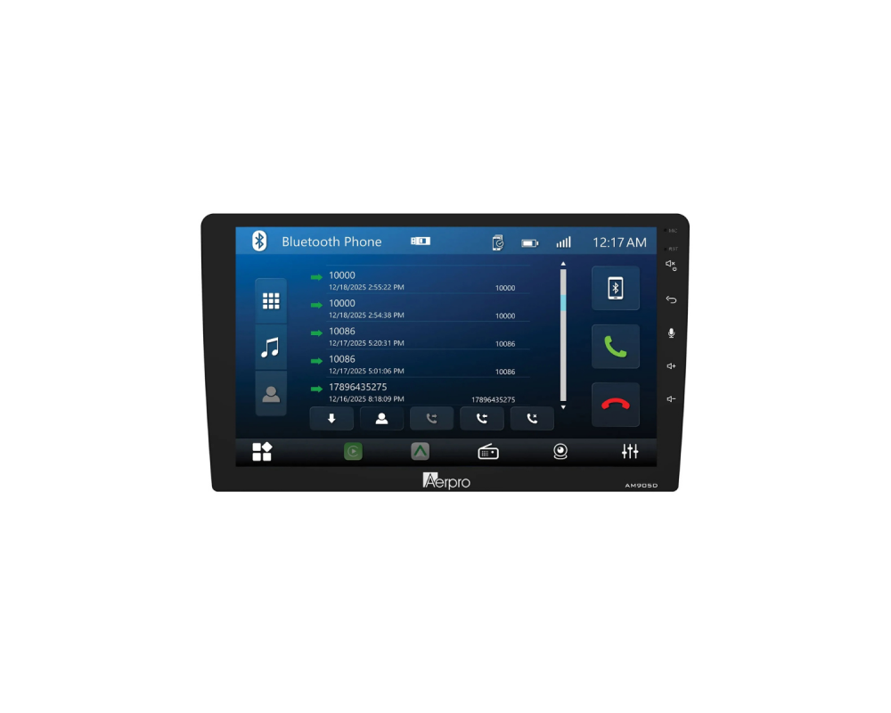 Aerpro AM905D multimedia-autoradio – product- en montagebeeld 4
