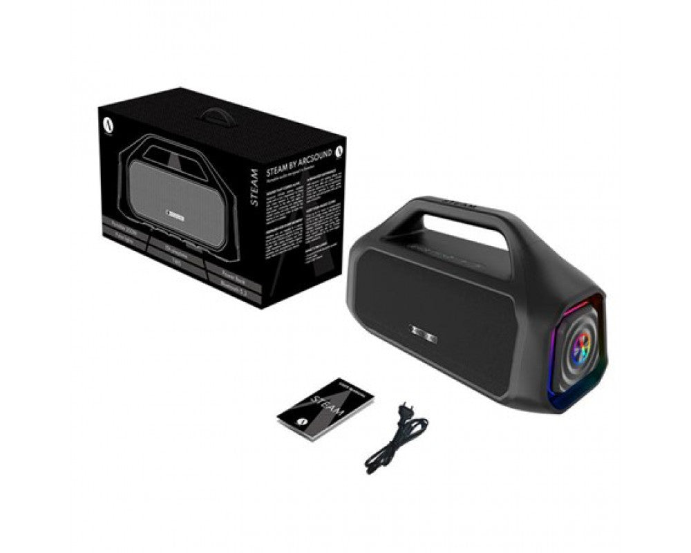 Arcsound STEAM BoomBox 200W, black