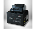 Atlas X - 2 Channel Dash Cam incl. 32GB MSD, voor en achter camera
