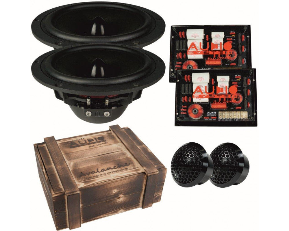 AUDIO SYSTEM AVALANCHE SERIES 165mm ABSOLUTE HIGH END Componenten Set afbeelding 2