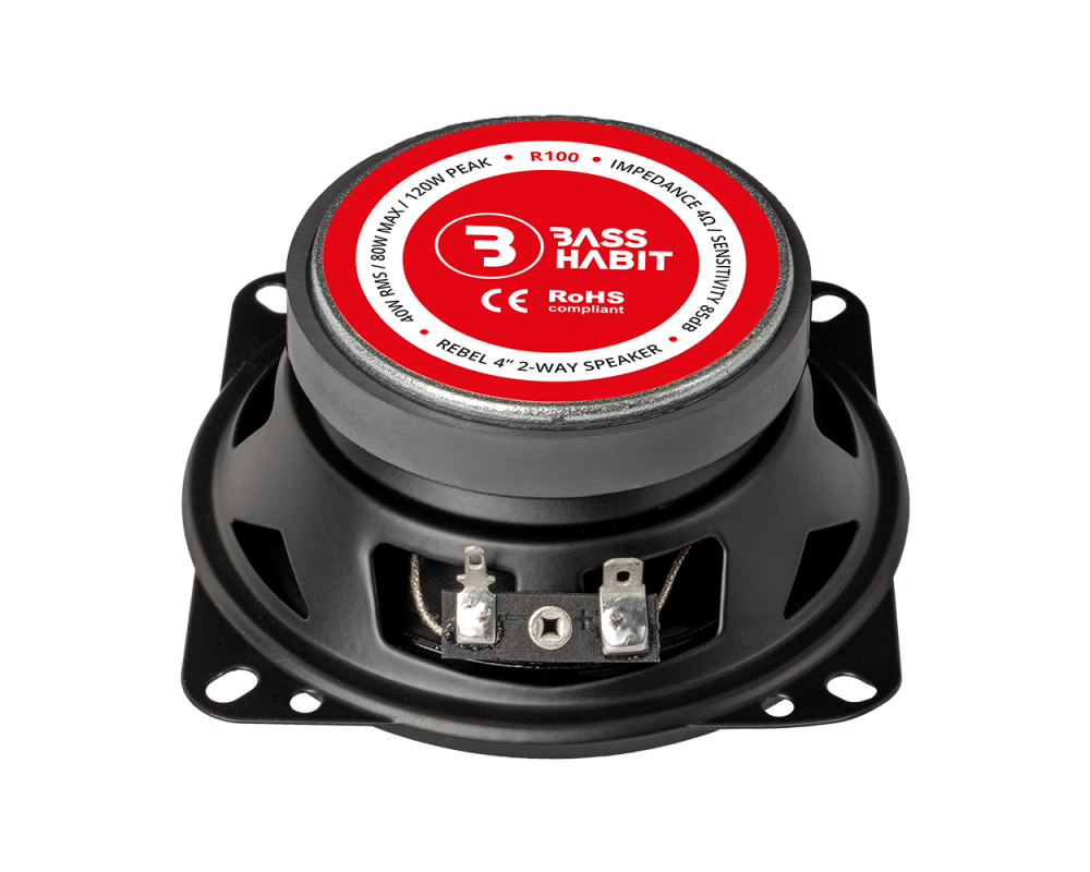 BASS HABIT REBEL 4" 2-way speaker