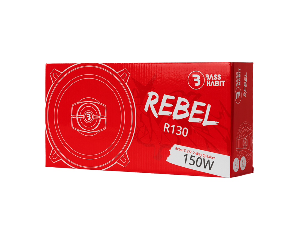 BASS HABIT REBEL 5.25" 2-way speaker