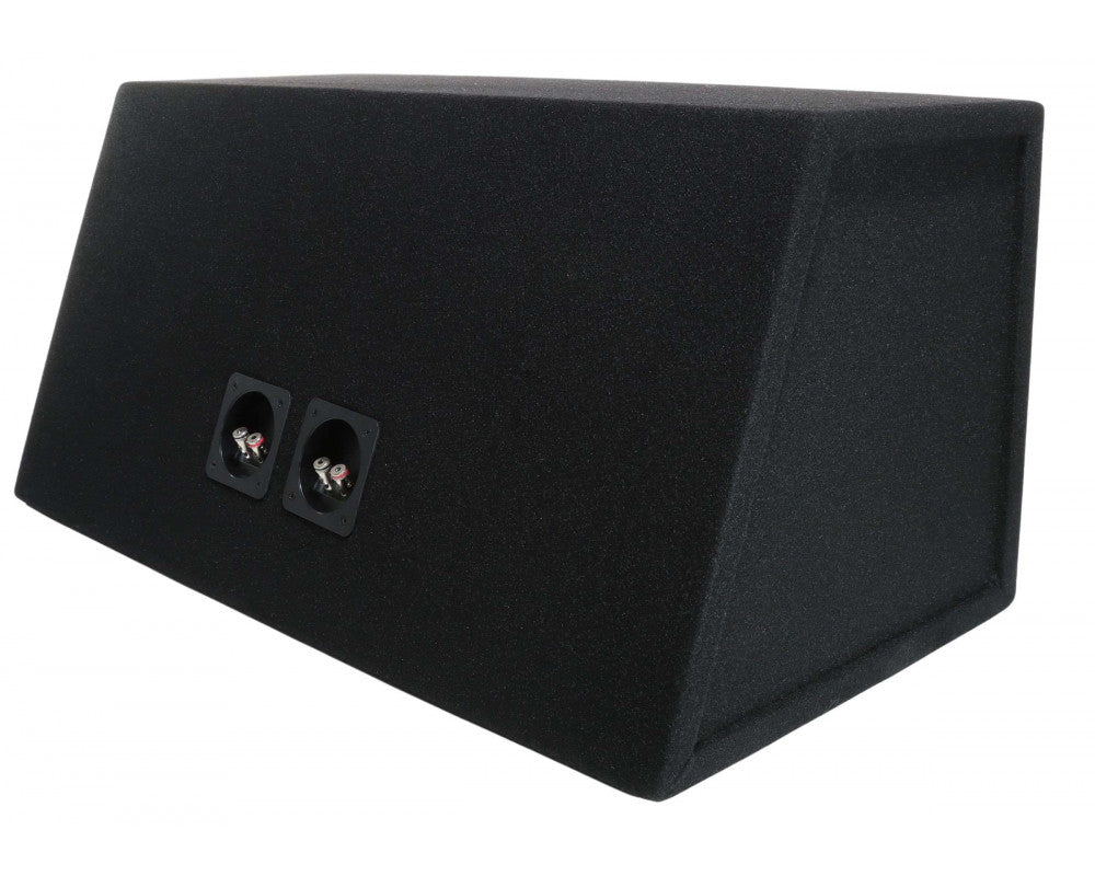 AUDIO SYSTEM Dubbel-lege-behuizing. Bassreflex-behuizing 2x30 Liter voor 2x25 cm Bass