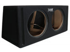 AUDIO SYSTEM Dubbele lege behuizing. Bassreflexbehuizing van 2x 42 Liter voor 2x 30 cm Bass afbeelding 3