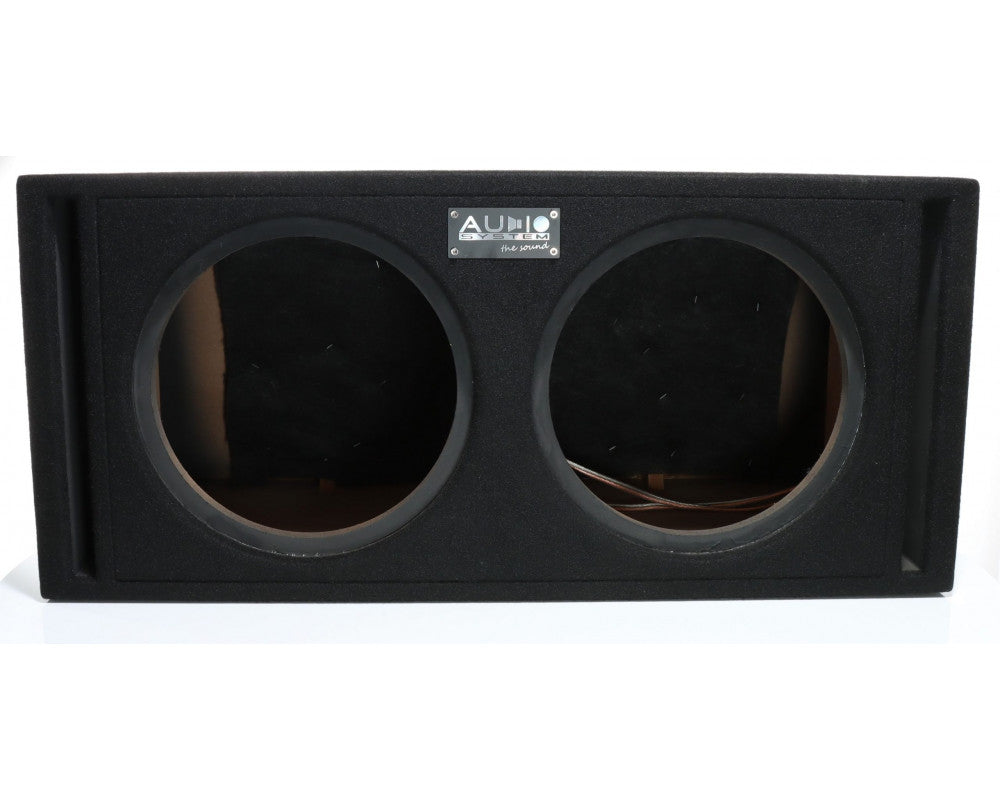 AUDIO SYSTEM Dubbele lege behuizing. Bassreflexbehuizing van 2x 42 Liter voor 2x 30 cm Bass afbeelding 4