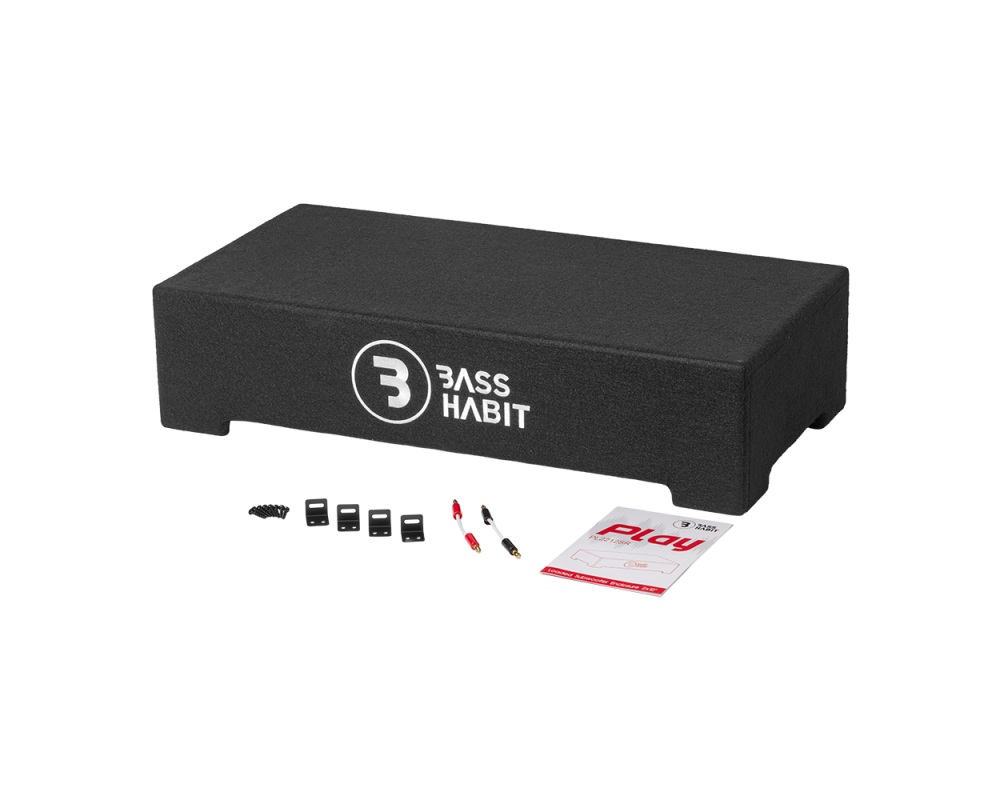 BASS HABIT PLAY Level 1 12" + 12" passive radiator enclosure