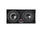 BASS HABIT PLAY Level 1 12" + 12" passive radiator enclosure