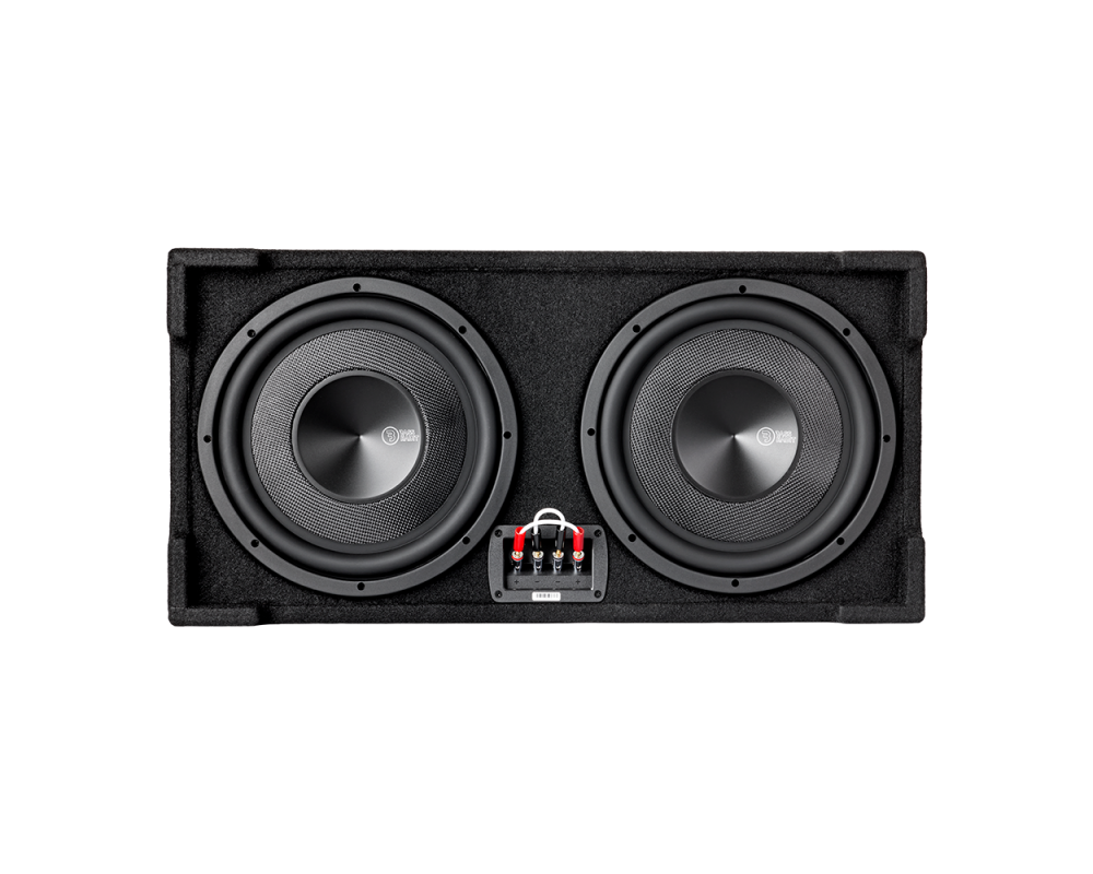 BASS HABIT PLAY Level 1 12" + 12" passive radiator enclosure