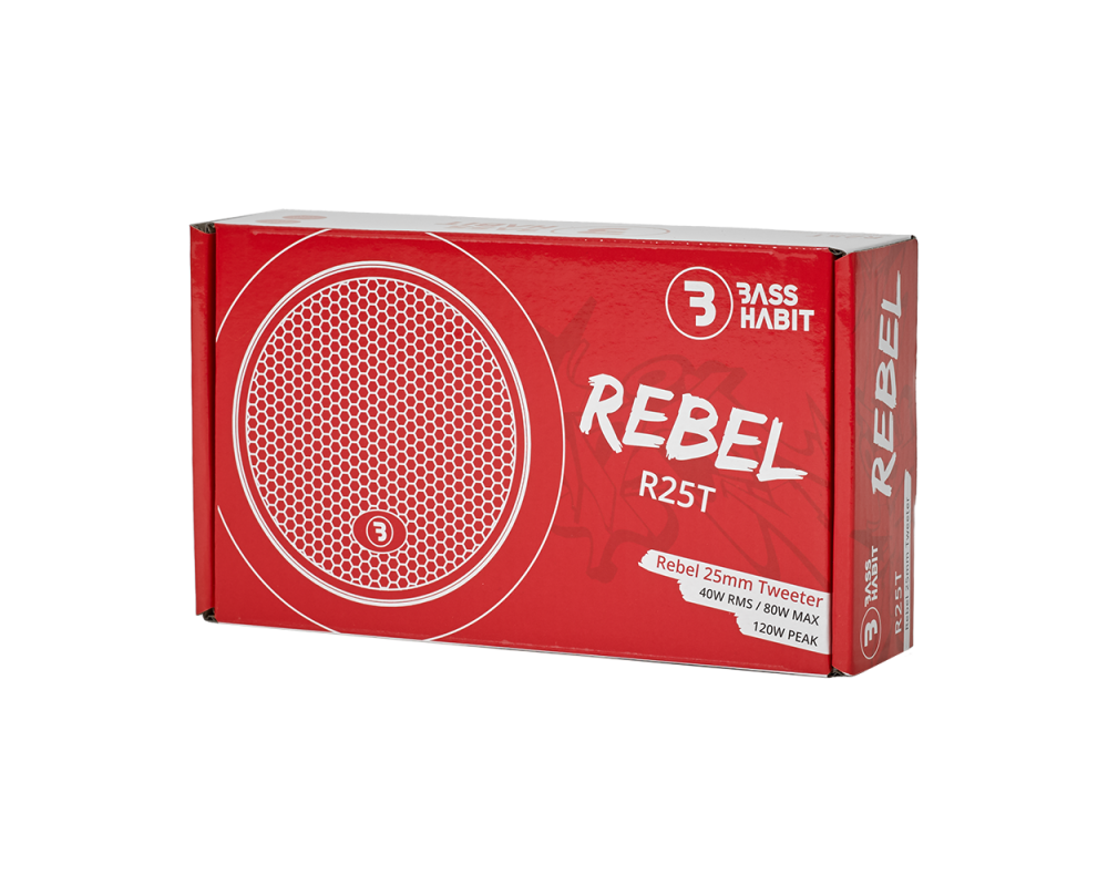 BASS HABIT REBEL 1" Tweeter
