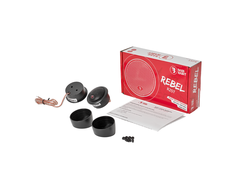BASS HABIT REBEL 1" Tweeter
