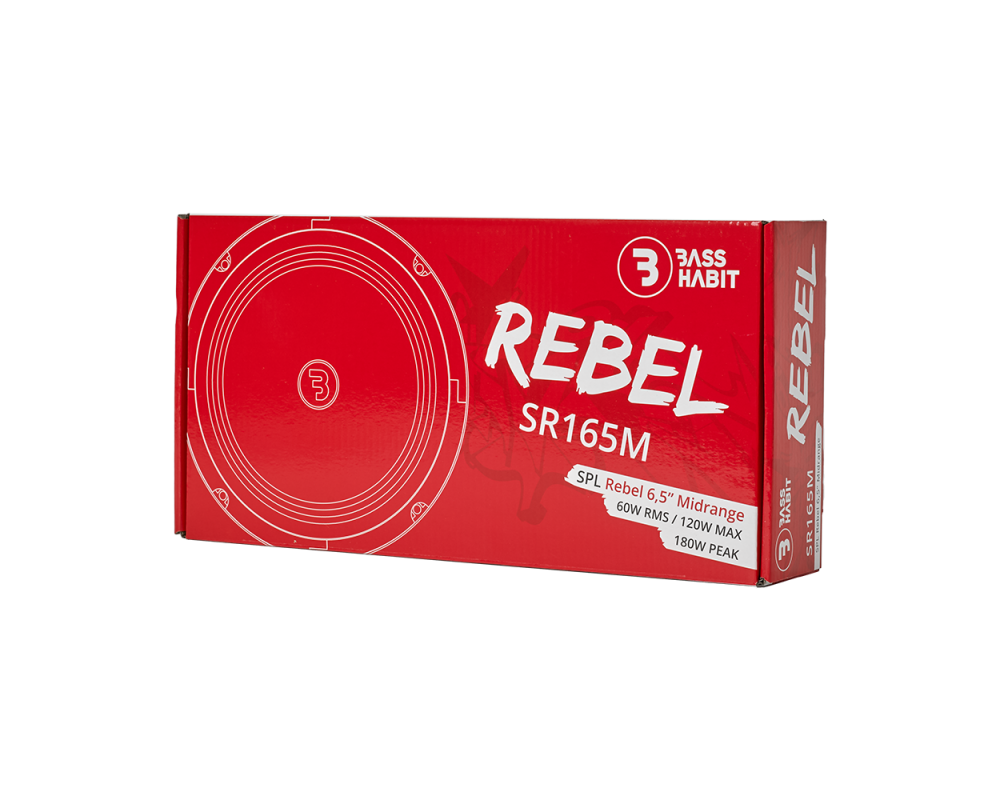 BASS HABIT SPL REBEL 6,5" midrange 4Ohm