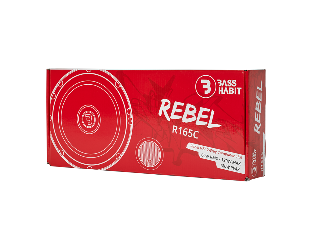 BASS HABIT REBEL 6,5" Component speaker