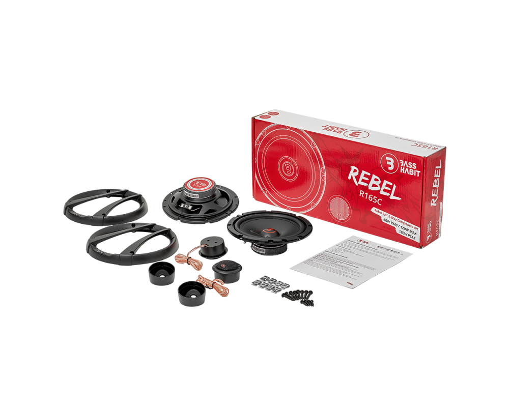 BASS HABIT REBEL 6,5" Component speaker