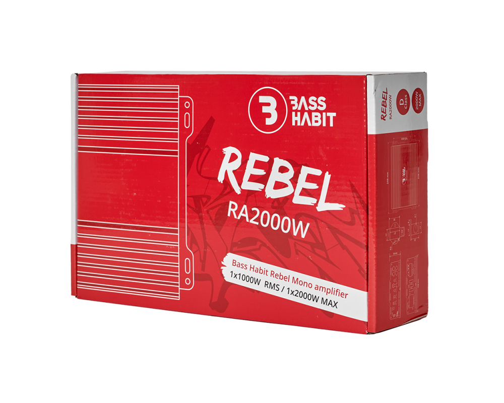 BASS HABIT REBEL Mono amplifier