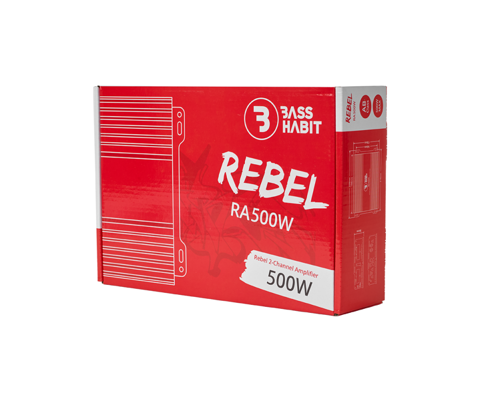 BASS HABIT REBEL 2ch amplifier