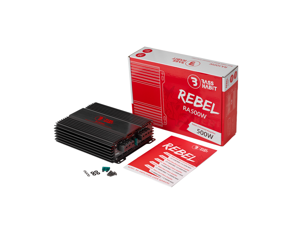 BASS HABIT REBEL 2ch amplifier