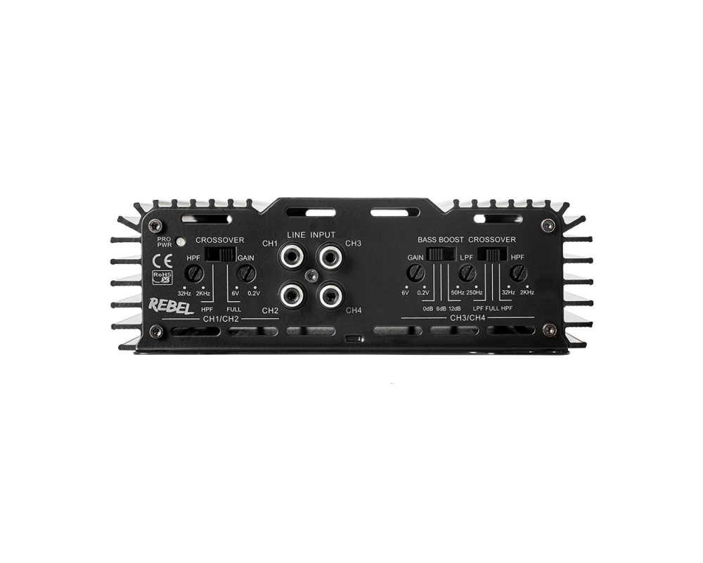 BASS HABIT REBEL 4ch amplifier