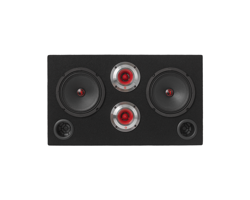 BASS HABIT REBEL Loaded 6,5" SPL Board 4x6,5"