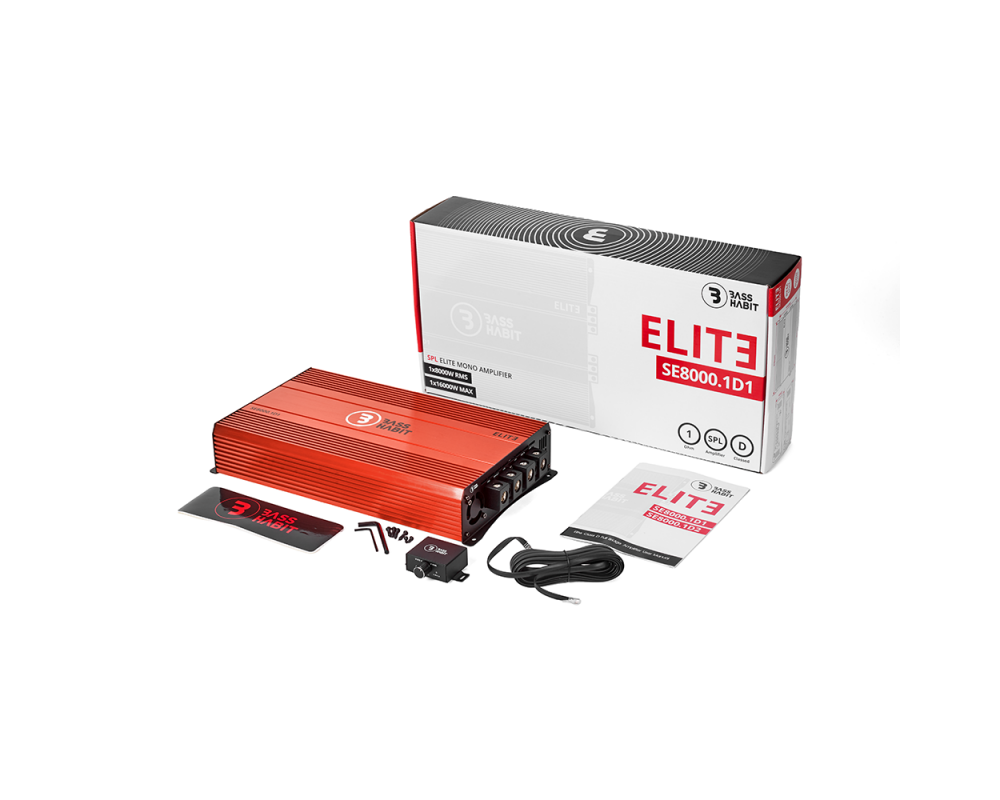 BASS HABIT ELITE G2 Mono 1 Ohm amplifier