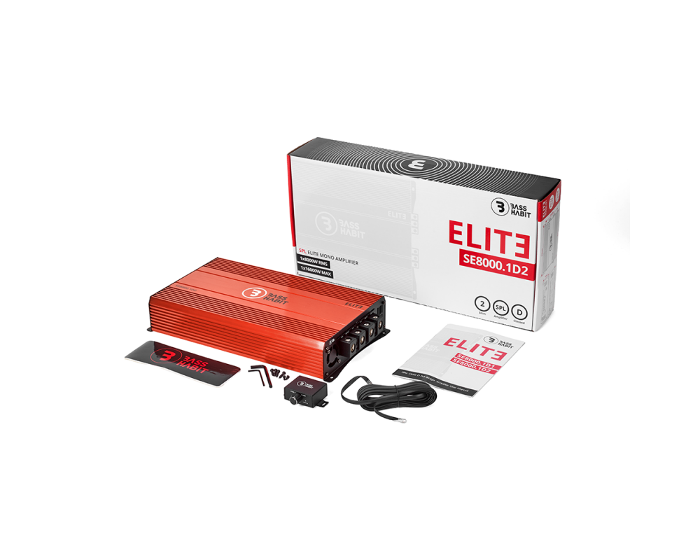 BASS HABIT ELITE G2 Mono 2 Ohm amplifier