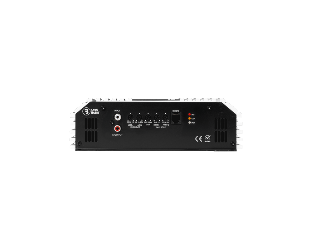 BASS HABIT SPL PLAY Mono Amplifier 1200W RMS