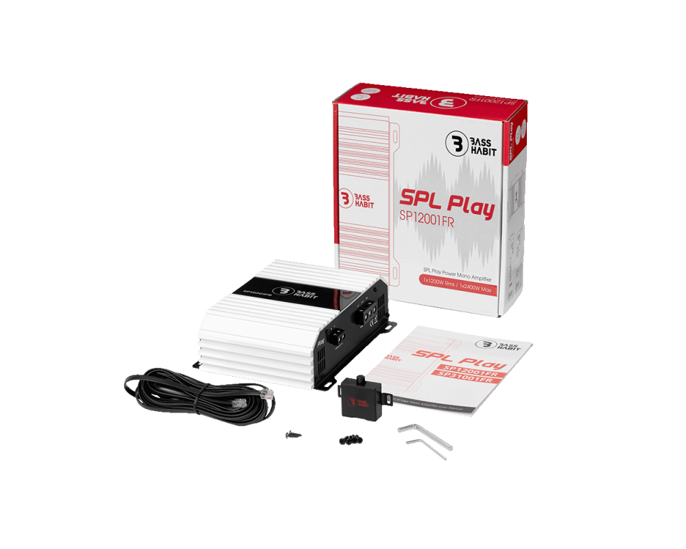 BASS HABIT SPL PLAY Mono Amplifier 1200W RMS