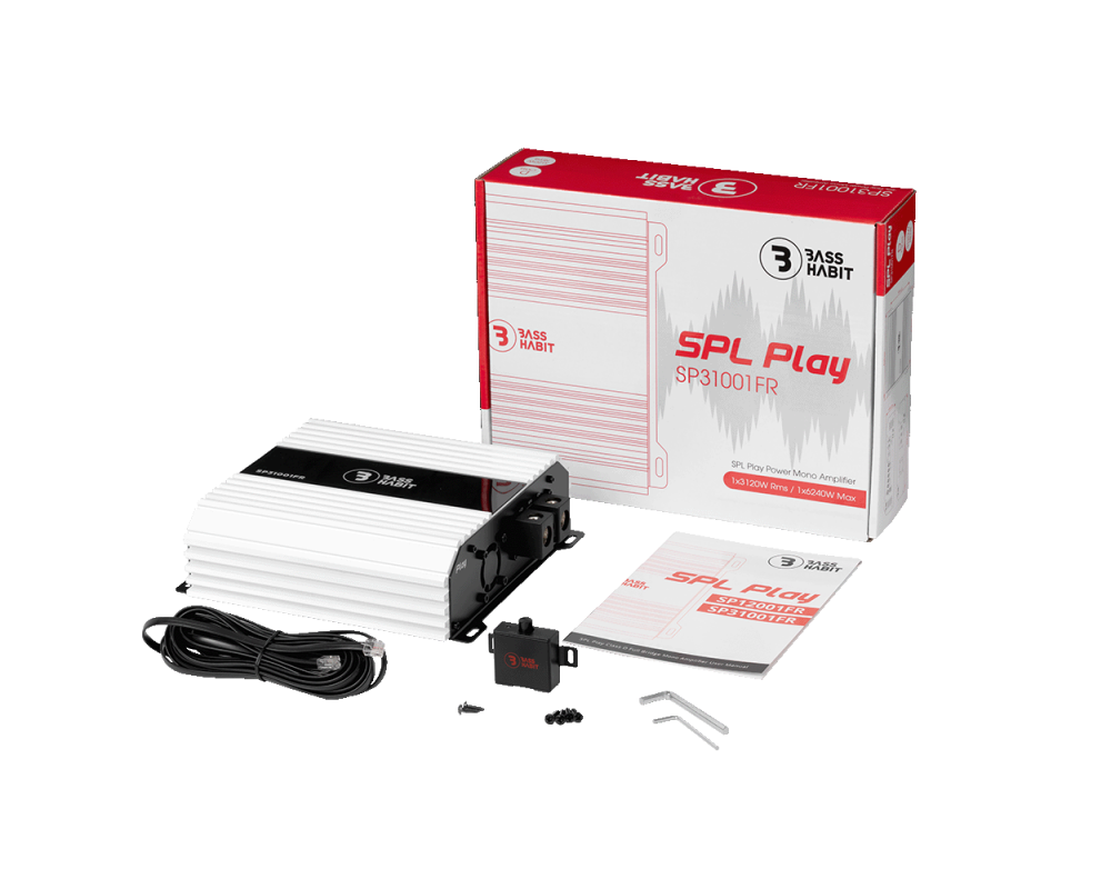 BASS HABIT SPL PLAY Mono Amplifier 3100W RMS