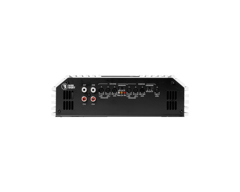 BASS HABIT SPL Play 4ch Amplifier 4x555W RMS