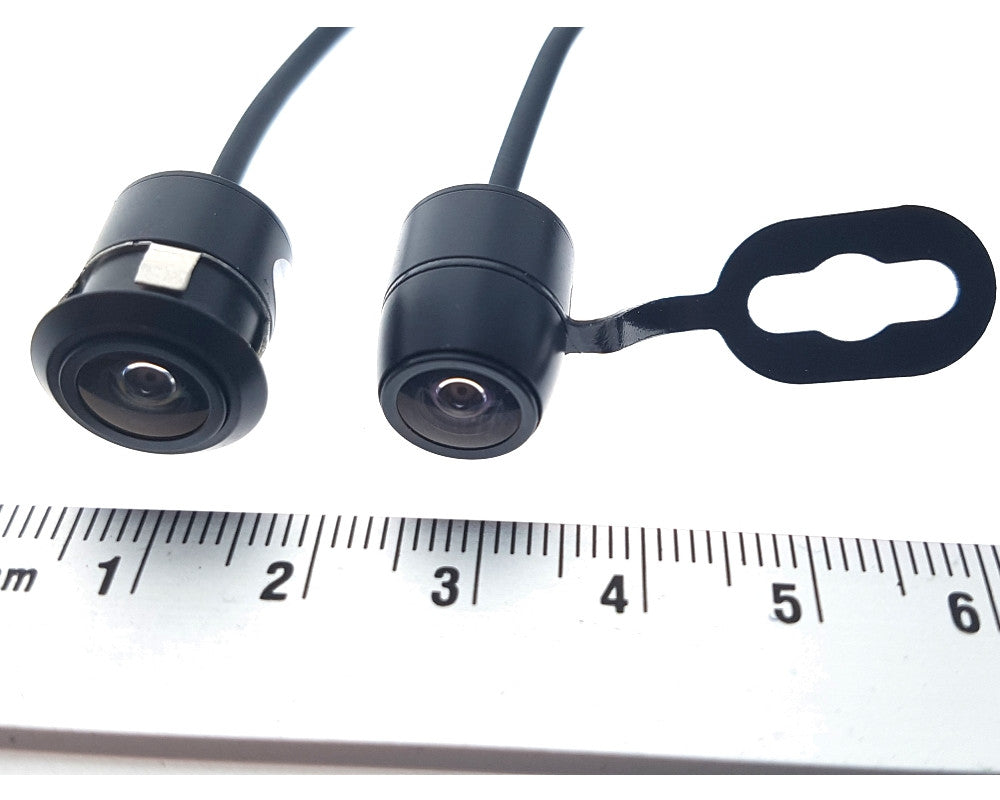 Camera op/inbouw micro NTSC 120gr RCA output incl.7m kabel