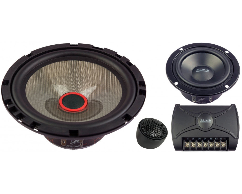 Carbon- Series 165mm 3-weg Composet 2x180/120 watt afbeelding 2