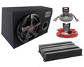 AUDIO SYSTEM Subwoofer set CARBON 10 BR + CARBON-200.4 + Bekabeling afbeelding 2